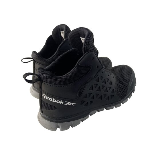Reebok Work Mens RB4141 Alloy Toe Athletic Safety Shoes Black Size 8W - Picture 6 of 13